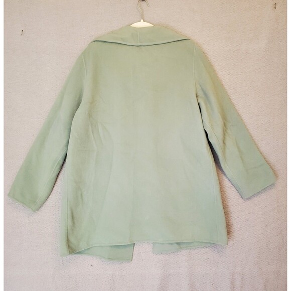 Eileen Fisher Women's Wool Long Sleeve Open Front Patch Pockets Jacket M - Picture 2 of 8